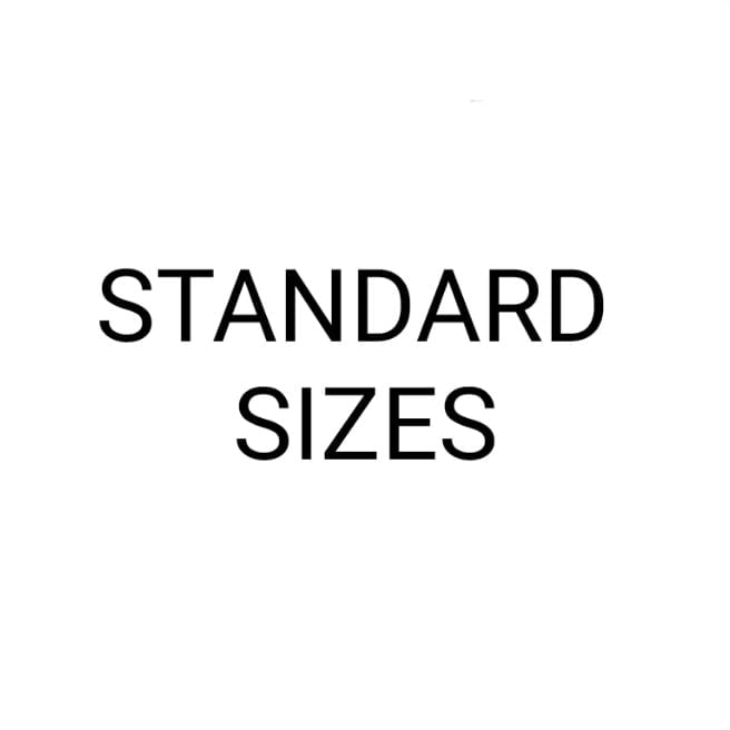 Standard Sizes