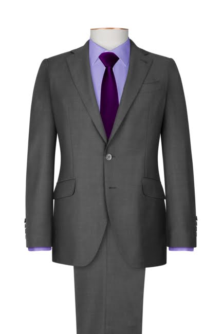 SUITS NOTCH LAPEL GREY